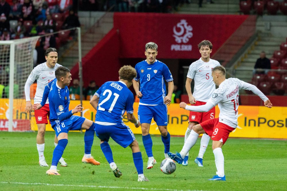 Moldova, cu 5 jucători din România pe teren, e marea surpriză din preliminarii și speră la EURO! Un nou rezultat uriaș contra Poloniei_7