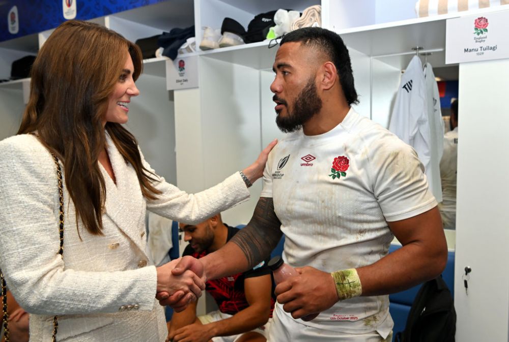 Cupa Mondială de rugby 2023 | Suporter de lux pentru reprezentativa Angliei. Ce a făcut Kate Middleton după victoria din sferturi_7