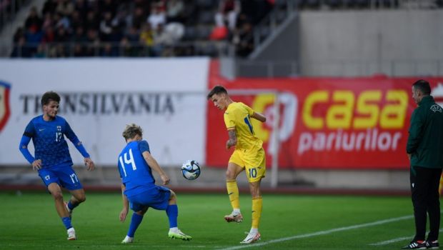 
	România U21 - Finlanda U21 1-0 | Matei Ilie aduce victoria în al șaptelea minut de prelungire. Meciul a fost live pe Pro Arena și VOYO
