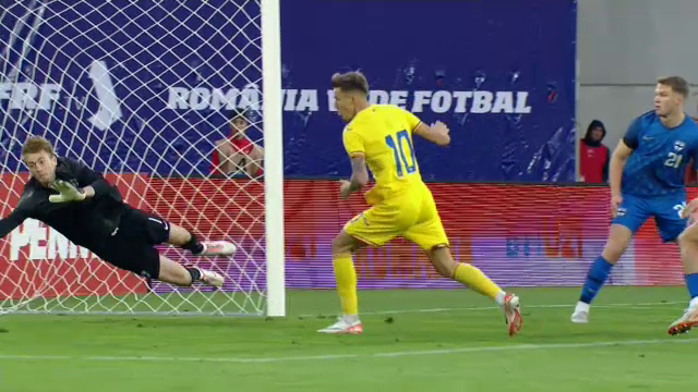 Gigi, nu te uita! Tavi Popescu a ratat incredibil în România U21 - Finlanda U21 _7