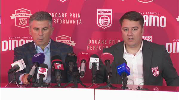Ionuț Lupescu a semnat cu CS Dinamo - Conferință de presă (20.10.2023)