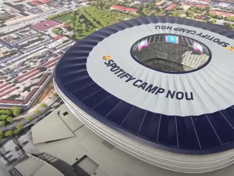 
	Imagini spectaculoase cu noul Camp Nou! Arena catalanilor va arăta grandios&nbsp;
