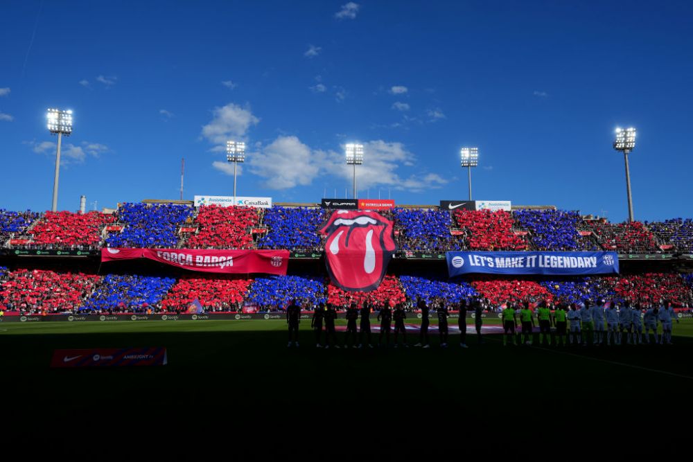 Clasicii la El Clasico! Moment spectaculos cu The Rolling Stones în prim plan înainte de Barca - Real _8