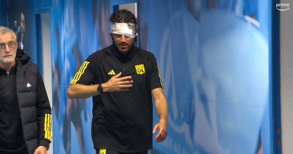 Cum arată Fabio Grosso, la o zi după ce a fost rănit grav de suporterii lui OM. Imagine impresionantă, în presa din Italia_8