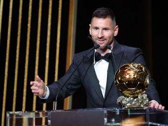 
	Lionel Messi, discurs emoționant după ce a câștigat al optulea Balon de Aur: &quot;Asta e pentru tine, Diego!&quot;

