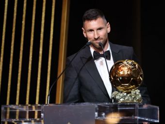 
	Reacția care spune tot? Ce a făcut Messi când Laporta a vrut să se fotografieze cu &quot;Balonul de Aur 2023&quot;
