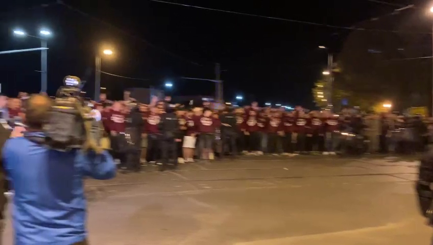 Suporterii Rapidului s-au strâns în Ghencea! Atmosferă nebună înainte de meciul cu CSA Steaua_37