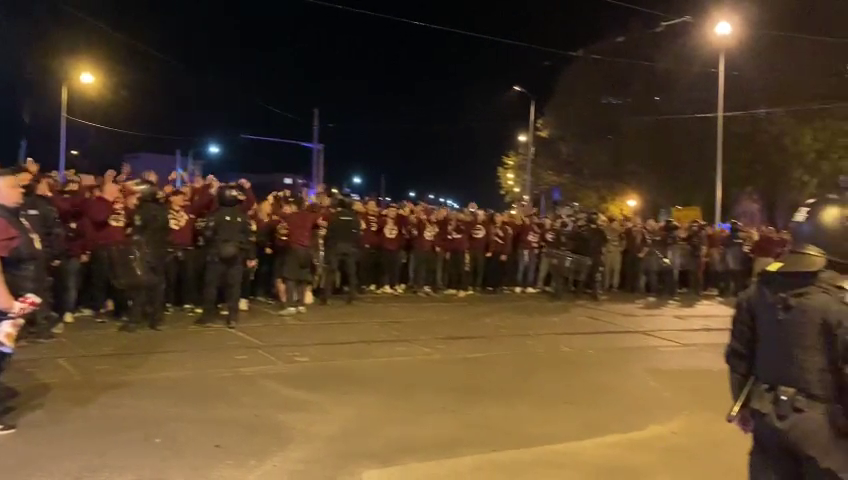 Suporterii Rapidului s-au strâns în Ghencea! Atmosferă nebună înainte de meciul cu CSA Steaua_5
