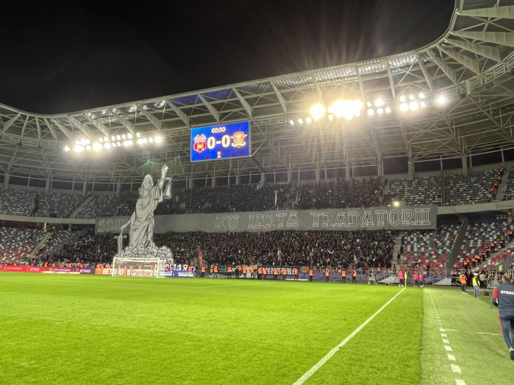 Scenografie inedită pregătită de galeria CSA Steaua la meciul cu Rapid_4