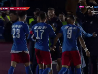 
	FC Bihor - Dinamo 1-1! Punct de moral pentru ardeleni, continuă criza la echipa din Ștefan cel Mare
