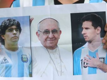 
	&quot;Messi sau Maradona?&quot;. Papa Francisc a oferit un răspuns surprinzător
