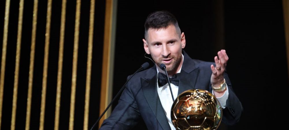 Lionel Messi Balonul de Aur 2023