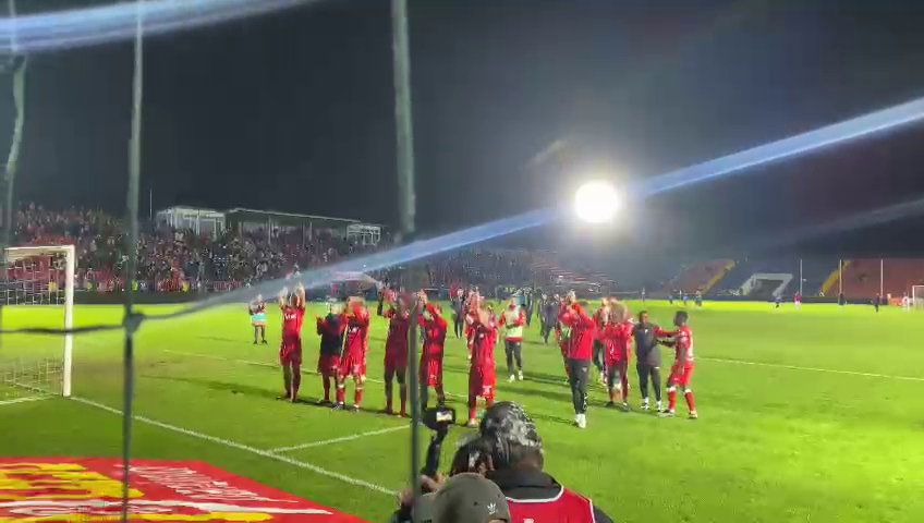 Imaginile bucuriei la Arad, după ce UTA a învins-o pe Dinamo București în prelungiri_6
