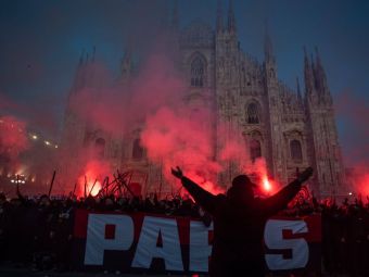 
	Fanii PSG au luat cu asalt Milano! Cum arată Piața Catedralei
