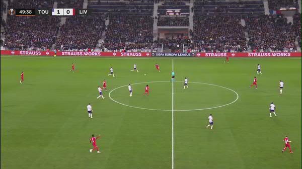 Toulouse - Liverpool: gol anulat minutul 51