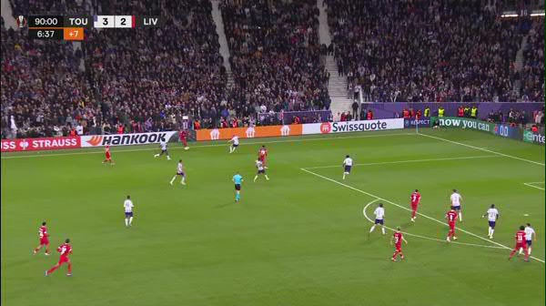 Toulouse - Liverpool: Gol anulat minutul 97