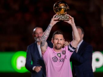 
	Promisiunea lui Lionel Messi pentru fanii lui Inter Miami, după ce a prezentat al optulea Balon de Aur
