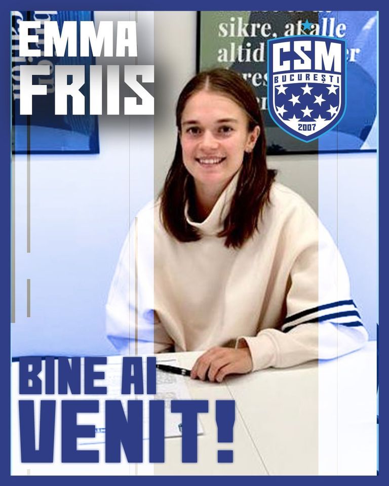 Emma Friis a semnat cu CSM București. "Cea mai bună jucătoare a Final Four-ului EHF European League 2022-2023"_3