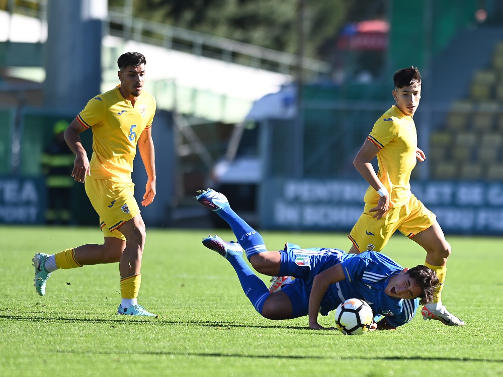 România U18 - Italia U18 s-a încheiat la Chiajna: ”tricolorii” au deschis scorul, dar apoi au început să curgă golurile oaspeților!_8