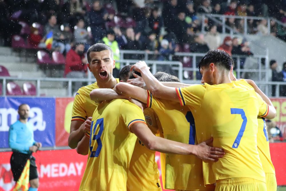 România U21 - Albania U21 5-0 a fost în direct pe Pro Arena & VOYO | A plouat cu goluri în Giulești_11