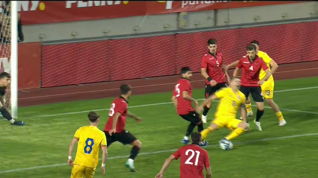 România U21 - Albania U21 5-0 a fost în direct pe Pro Arena & VOYO | A plouat cu goluri în Giulești_7