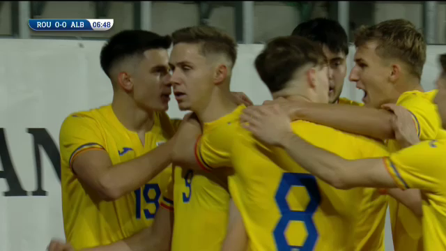 România U21 - Albania U21 5-0 a fost în direct pe Pro Arena & VOYO | A plouat cu goluri în Giulești_9