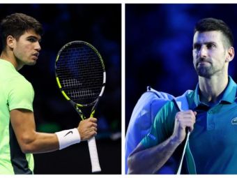 
	Semifinale de lux la Turneul Campionilor! Alcaraz - Djokovic se va juca de la aceeași oră cu Israel - România
