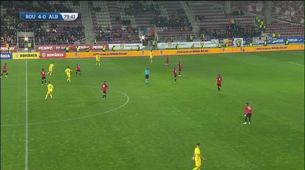 România U21 - Albania U21 4-0 | Cartonaș roșu Shpendi (Pro Arena & VOYO)