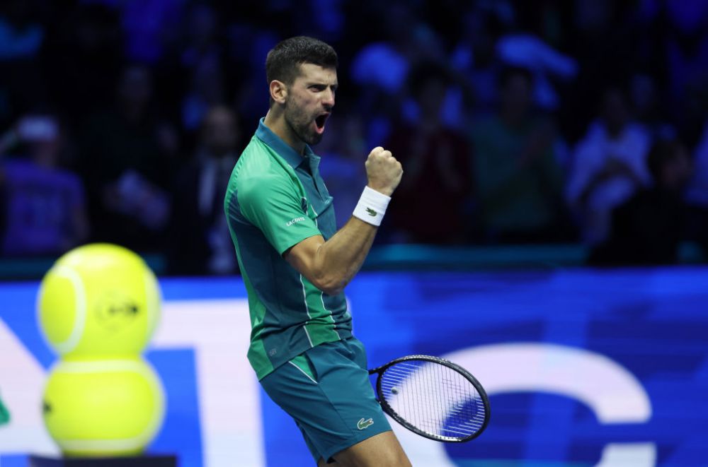 „Djokovic e maestrul!” Alcaraz și „Nole” au făcut un show rarisim la Torino: punctele care le-au tăiat răsuflarea spectatorilor_3