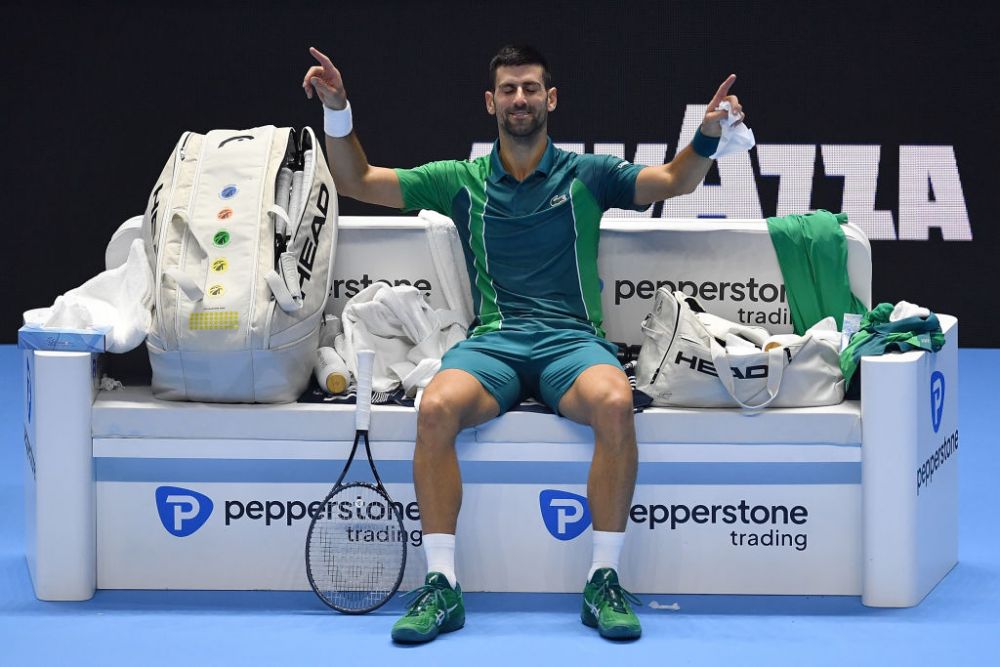„Djokovic e maestrul!” Alcaraz și „Nole” au făcut un show rarisim la Torino: punctele care le-au tăiat răsuflarea spectatorilor_7
