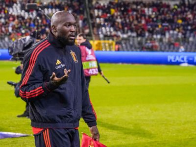 Romelu Lukaku, în meciul Belgia - Azerbaidjan 5-0 / Foto: Getty Images
