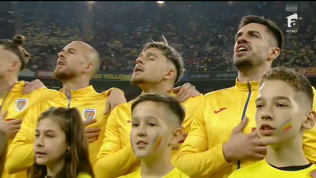 Acum ori niciodată! Imagini emoționante: cum au trăit tricolorii imnul României cântat de Andra pe Arena Națională _13