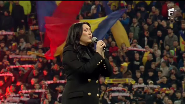 Acum ori niciodată! Imagini emoționante: cum au trăit tricolorii imnul României cântat de Andra pe Arena Națională _18