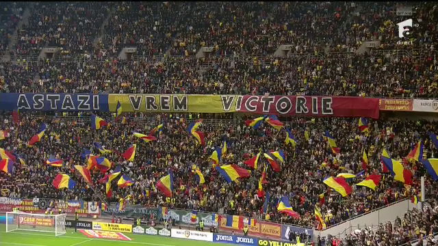 Acum ori niciodată! Imagini emoționante: cum au trăit tricolorii imnul României cântat de Andra pe Arena Națională _20