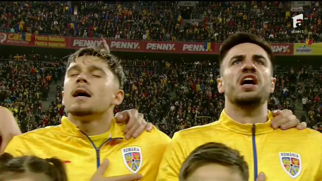 Acum ori niciodată! Imagini emoționante: cum au trăit tricolorii imnul României cântat de Andra pe Arena Națională _9