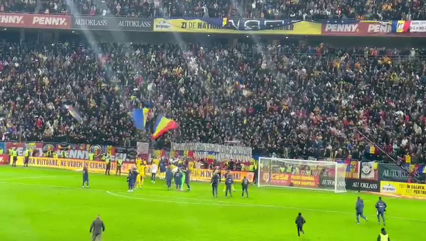 Primul gest făcut de fotbaliști după România - Elveția 1-0_3