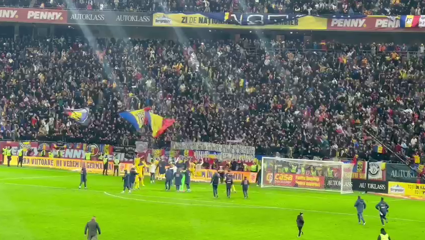 Primul gest făcut de fotbaliști după România - Elveția 1-0_4