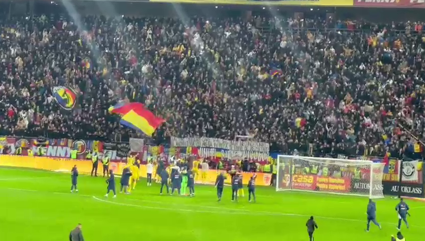 Primul gest făcut de fotbaliști după România - Elveția 1-0_6