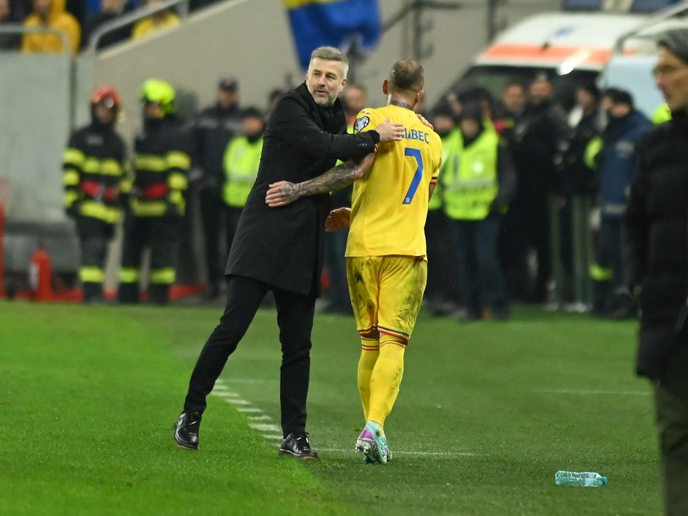 Cele mai tari poze cu Denis Alibec pe Arena Națională! „Muntele” din atacul României și-a călcat rivalii în picioare la propriu_15