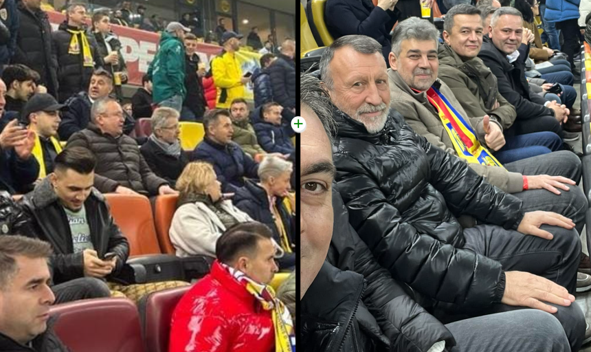2024, an electoral, nu doar de Euro! Dr. Nicolae Ciucă și Marcel Ciolacu, printre politicienii prezenți pe Arena Națională la România - Elveția 1-0_3