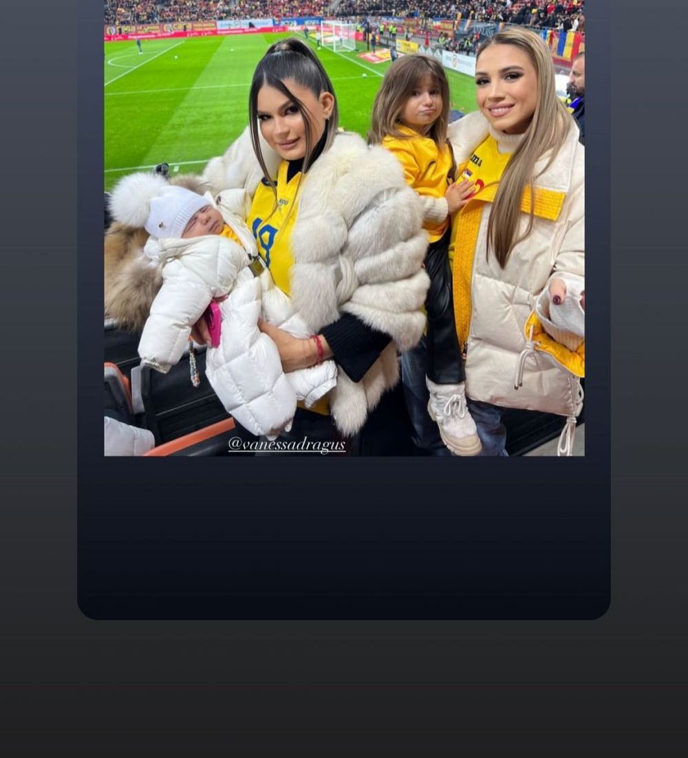 Prezență surprinzătoare la meciul România - Elveția. Fiica lui Mariuș Șumudică i-a susținut pe tricolori, pe Arena Națională_1