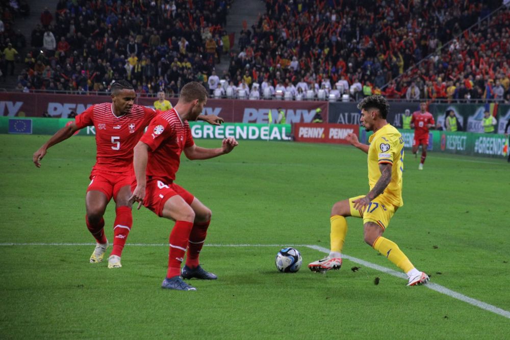 Cele mai frumoase fotografii de la meciul România - Elveția și explozia de bucurie a "tricolorilor"_40