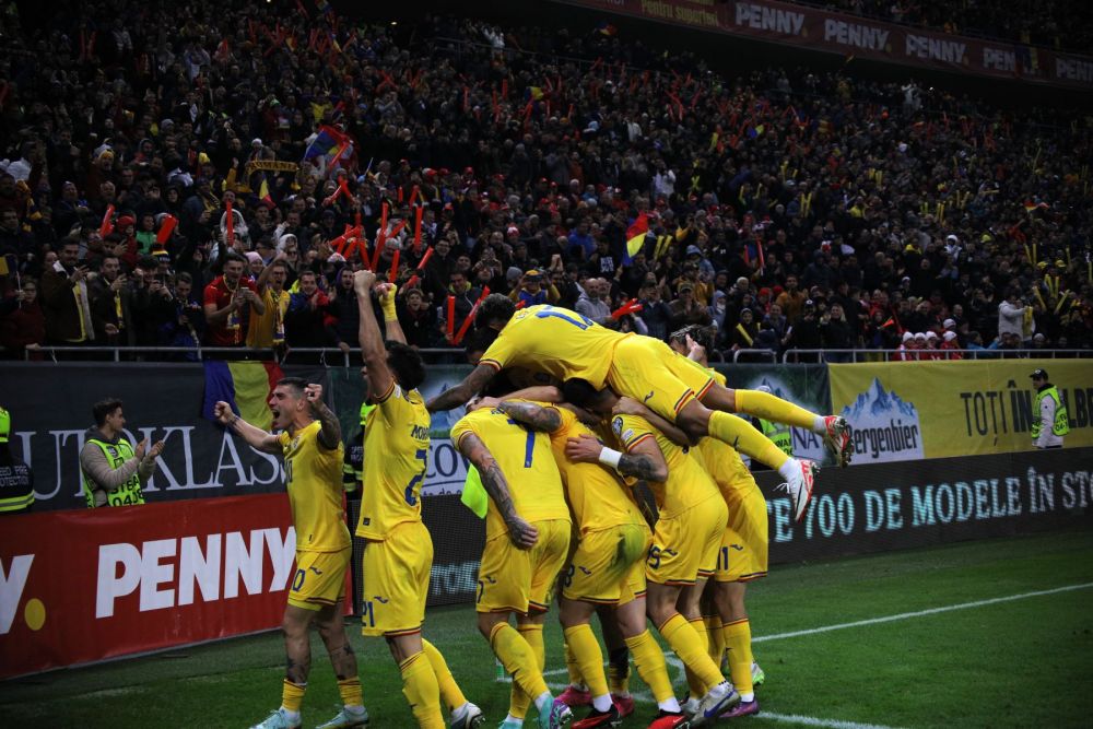 Cele mai frumoase fotografii de la meciul România - Elveția și explozia de bucurie a "tricolorilor"_64