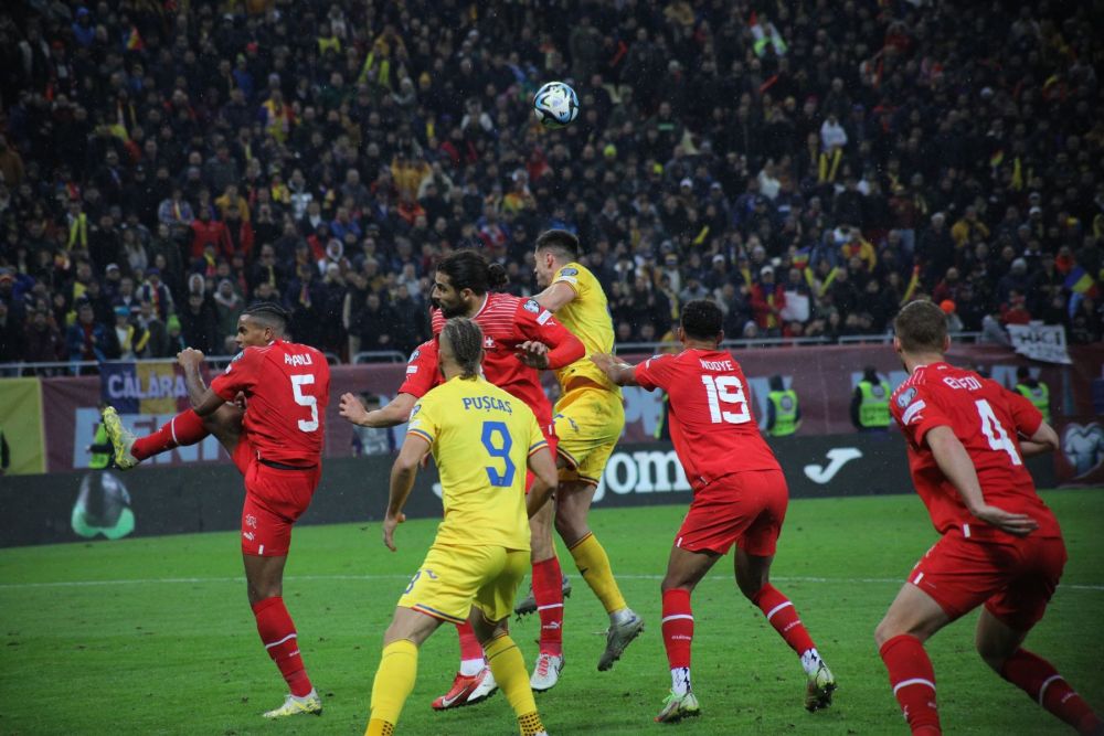 Cele mai frumoase fotografii de la meciul România - Elveția și explozia de bucurie a "tricolorilor"_76
