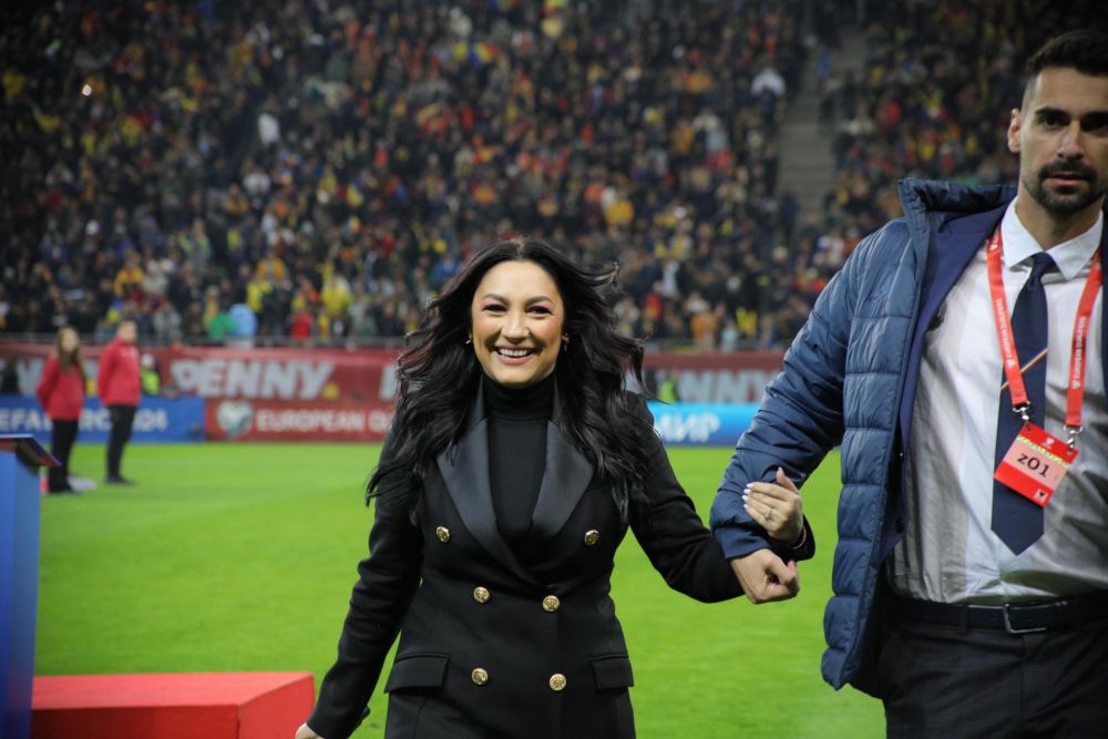 "A fost ca un cadou". Andra, reacție de milioane după ce a intonat imnul României, alături de 50.000 de oameni, pe Arena Națională_1