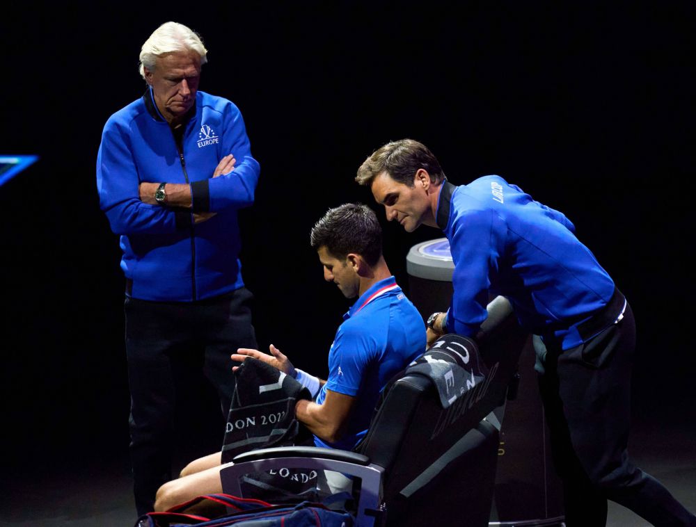 Roger Federer, mișcat până la lacrimi, pe scenă, lângă Andrea Bocelli. Momentul memorabil filmat_34