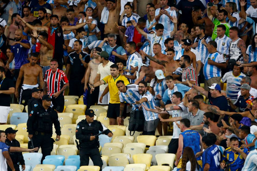 Posibilă depunctare după Brazilia - Argentina! Anunțul sud-americanilor după incidentele grave de pe Maracana_9