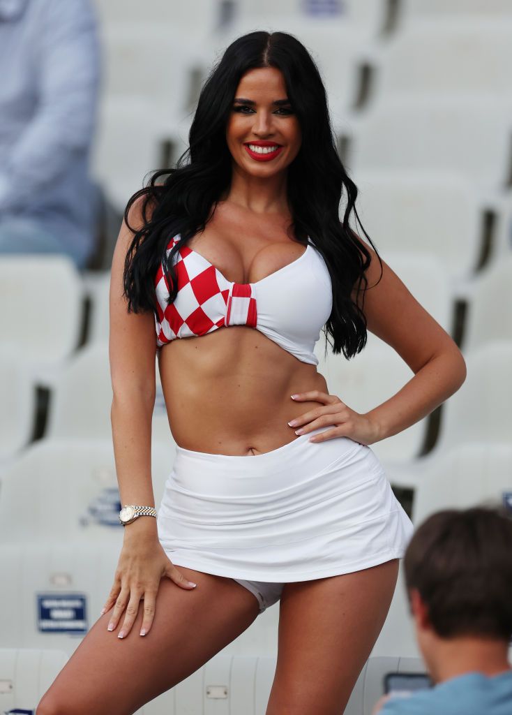 Ivana Knoll nu se dezminte după ce Croația s-a calificat la EURO 2024. Promisiunea celei mai cunoscute susținătoare a naționalei_57