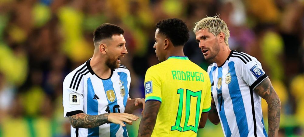 Rodrygo Argentina Brazilia Lionel Messi