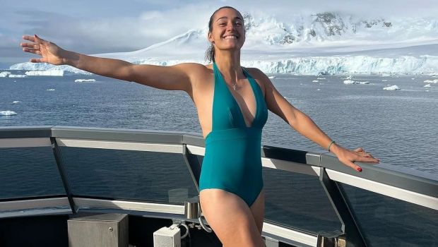 
	Concediu de număr 20 WTA: Caroline Garcia a făcut baie în apele înghețate din Antarctica
